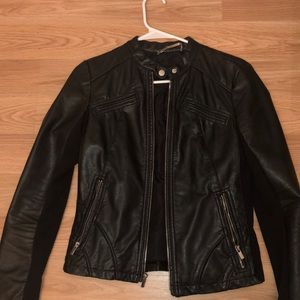 Express leather jacket